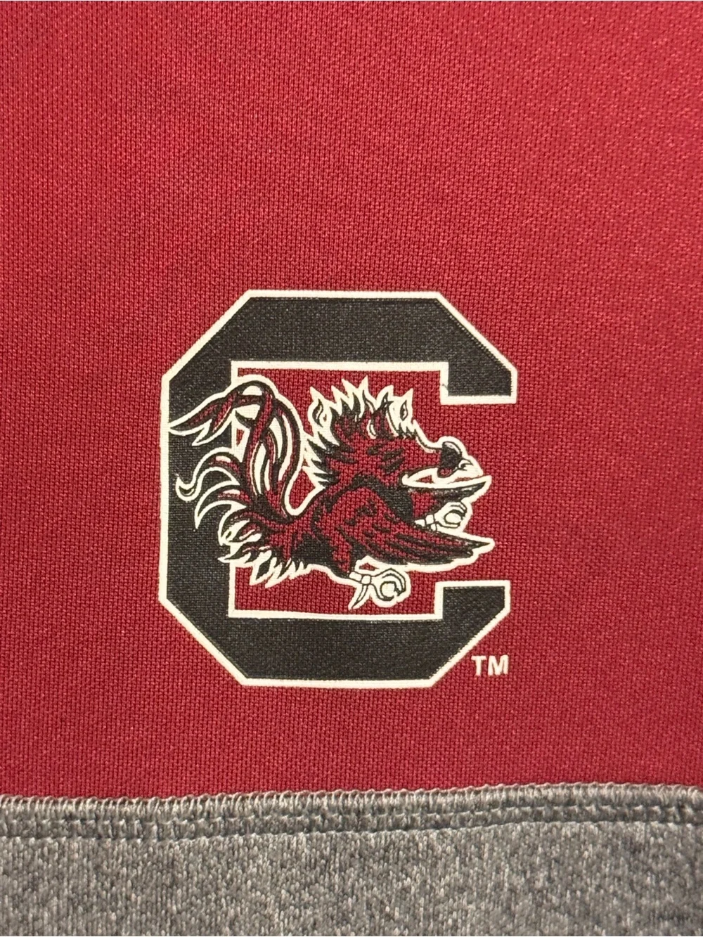 South Carolina Gamecocks Colosseum Youth XL 20 Quarter Zip Pullover